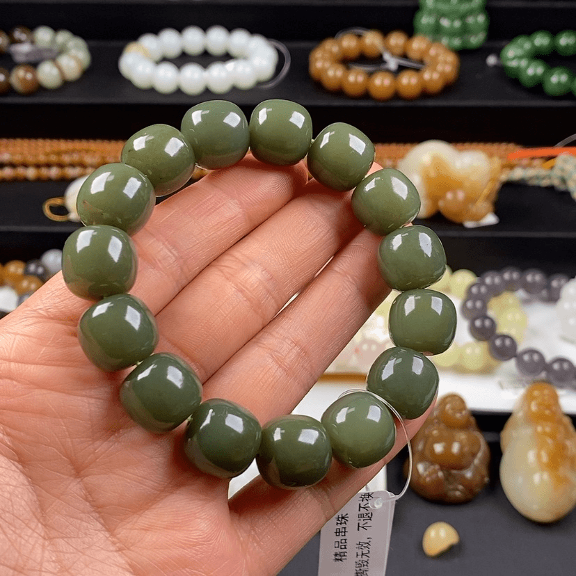 【闪购商品】和田玉手串未镶嵌葫**爷