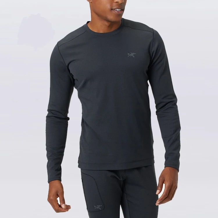 始祖鸟 Motus AR Crew LS 男款 厚款速干内衣长袖圆领休闲 25922