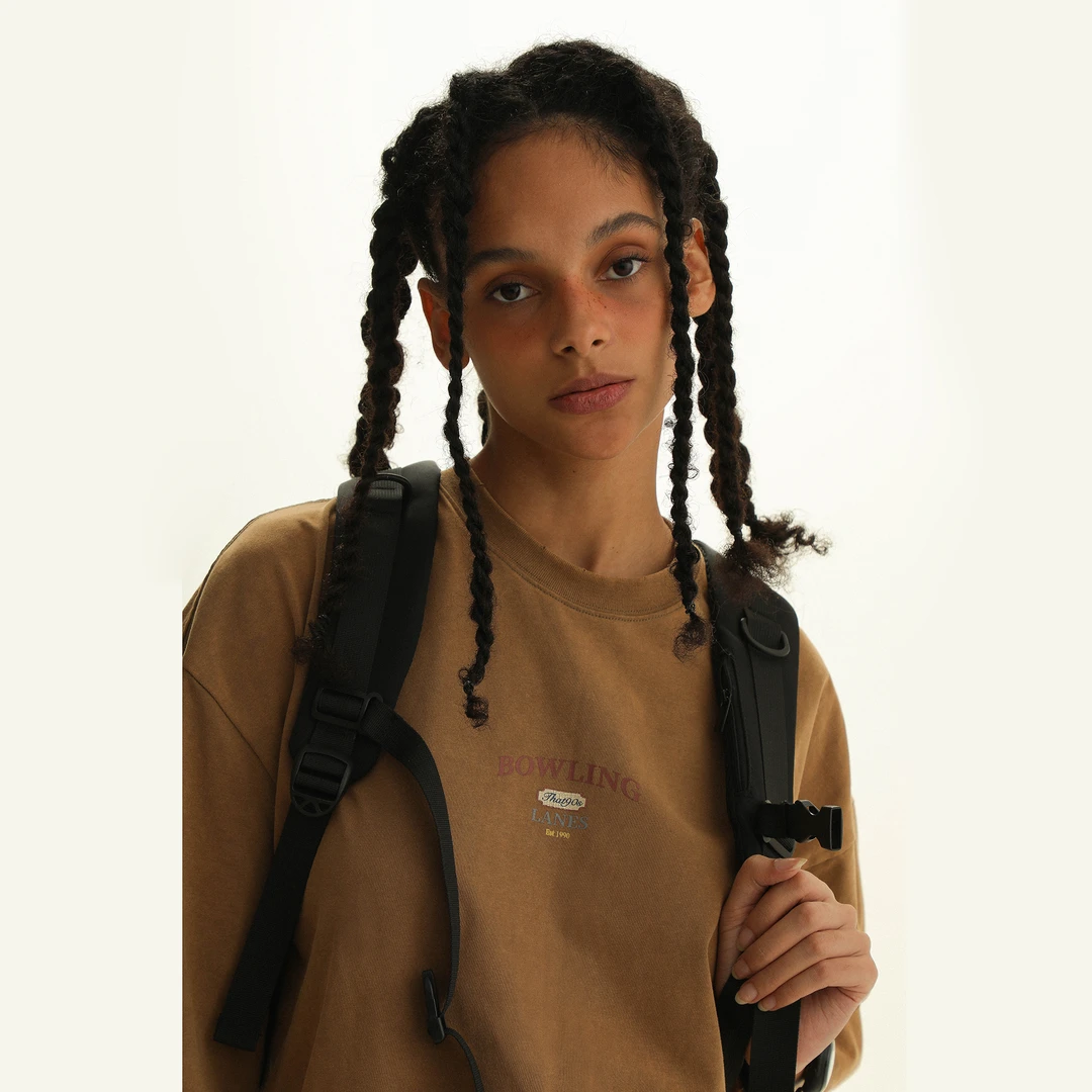 TH90「是我要的NEW VINTAGE」开裂质感炒色复古配色T恤