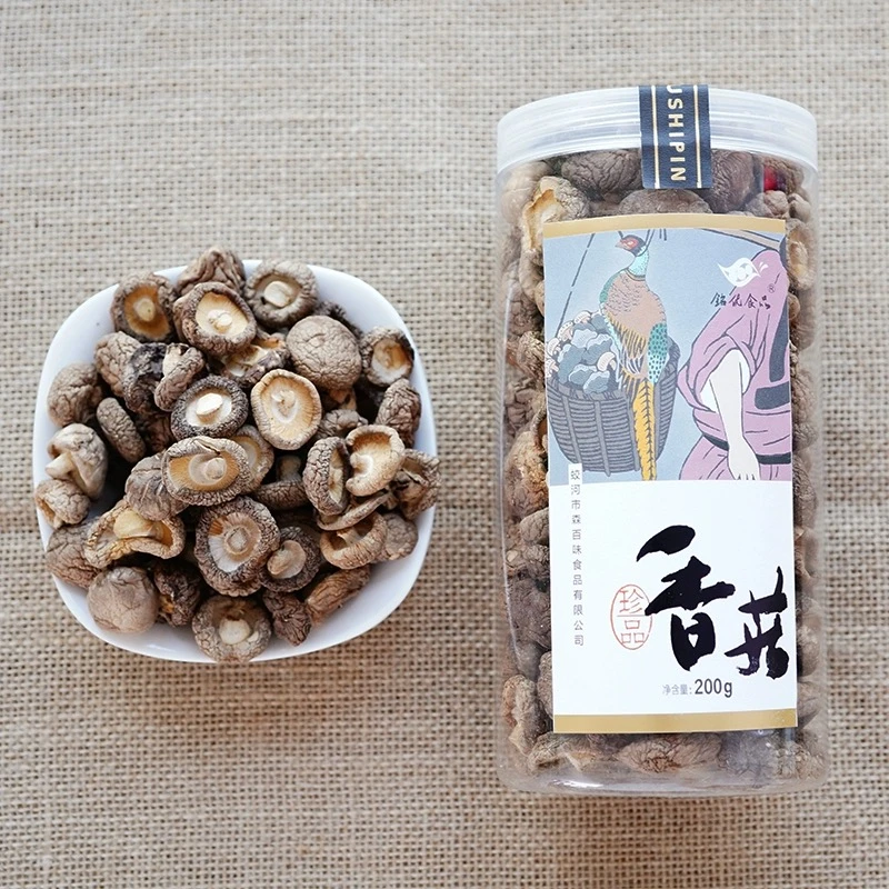 铭优食品 东北特产 长白山香菇干货200g