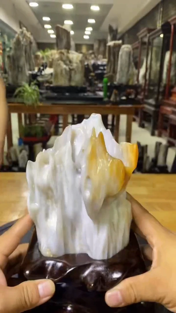 【闪购商品】硅化玉摆件未镶嵌0849283994