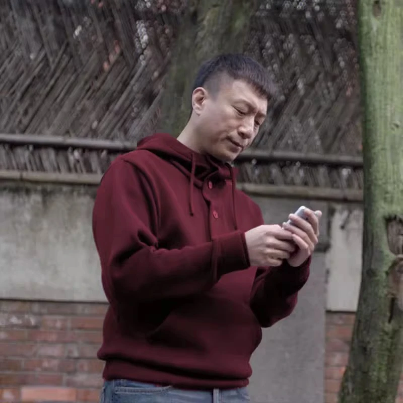 仓石一树潮牌高领重磅连帽卫衣男春秋新款加绒加厚痞帅高级感外套
