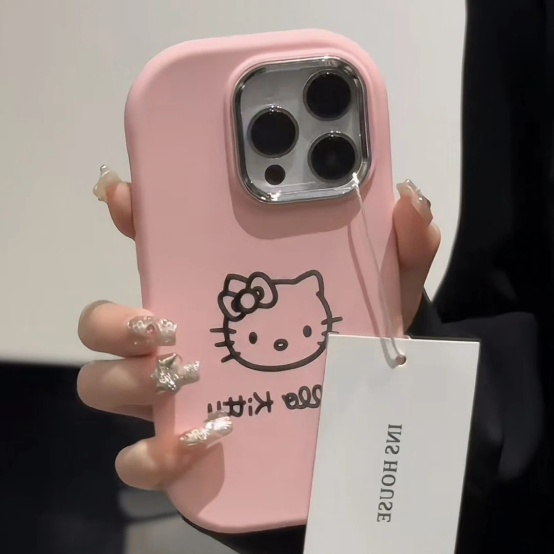 可爱KT猫苹果15手机壳iphone14promax软壳全包13/11硅胶7/8/x高级