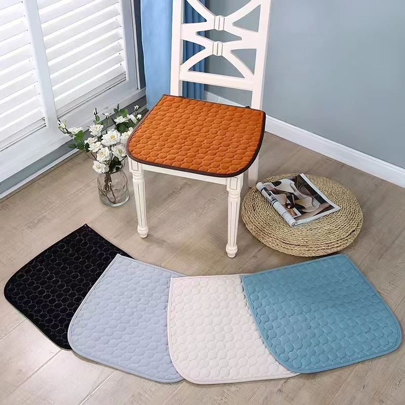 座垫垫子2024年加厚防滑坐垫四季通用餐桌办公室家用椅垫屁垫椅子