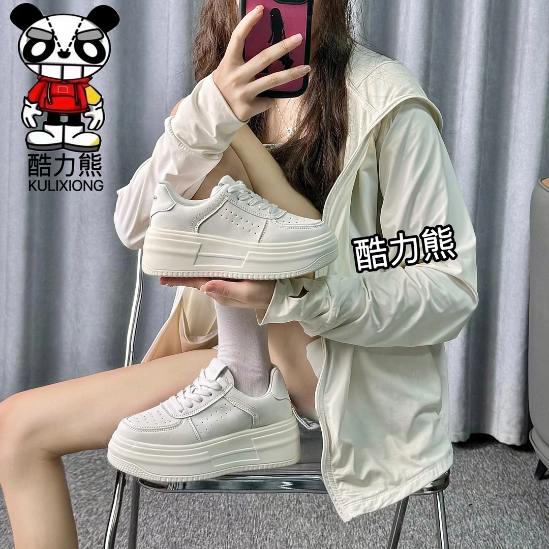 （白月光）2024新款休闲学生小白鞋时尚百搭女鞋8115