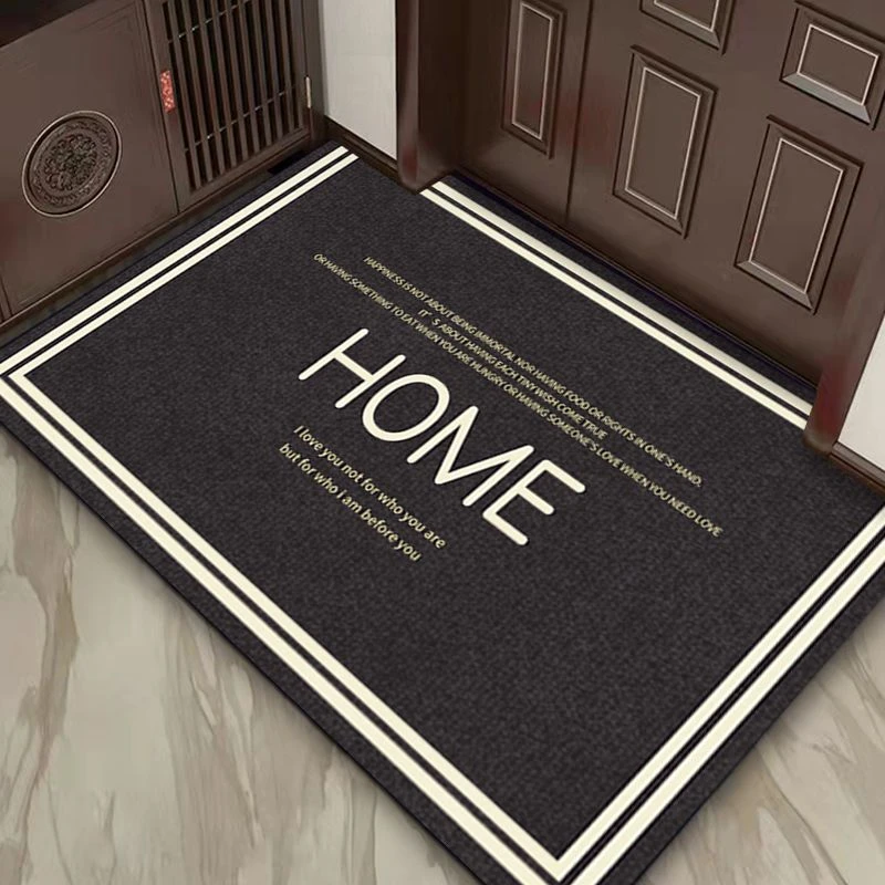 入户门地垫进门门口脚垫简约家用吸水耐脏防滑玄关垫子地毯可定制