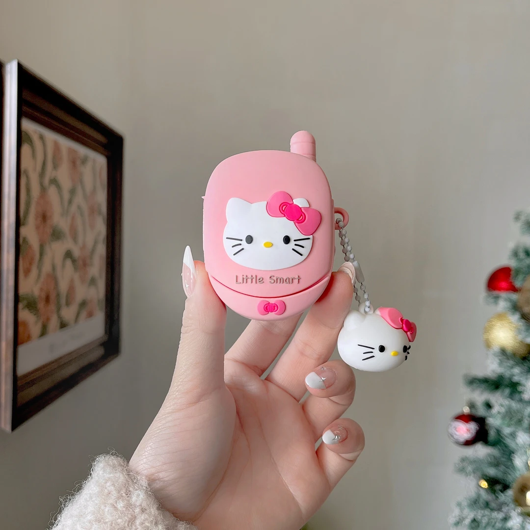 小灵通KT猫适用airpods2保护套airpodspro2苹果耳机壳1/2代耳机套