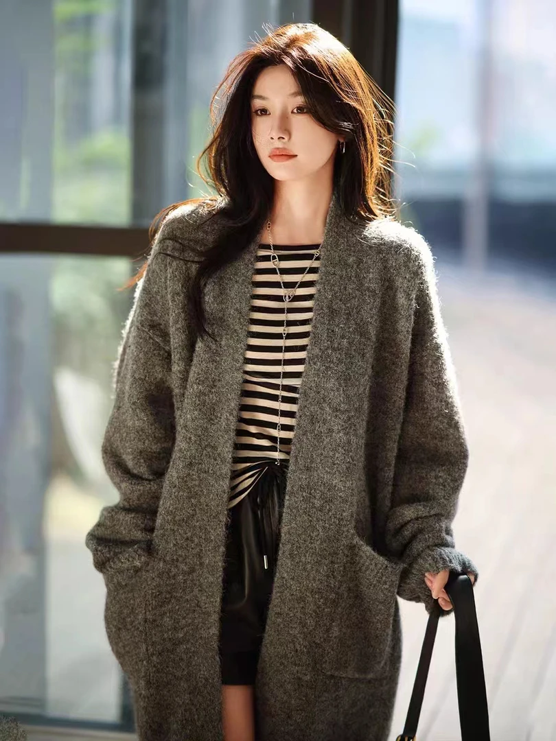 女针织毛织衫时尚个性宽松