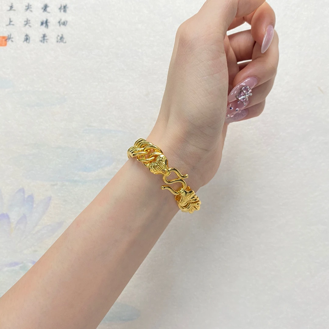 足银手链 足银马鞭手链经经典老板手链时尚百搭