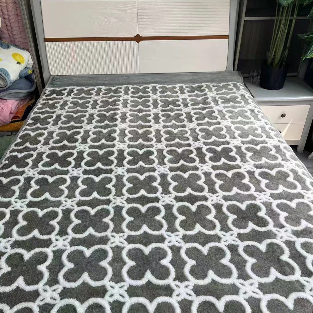 灯笼花1.5*2.0阳离子提花被子