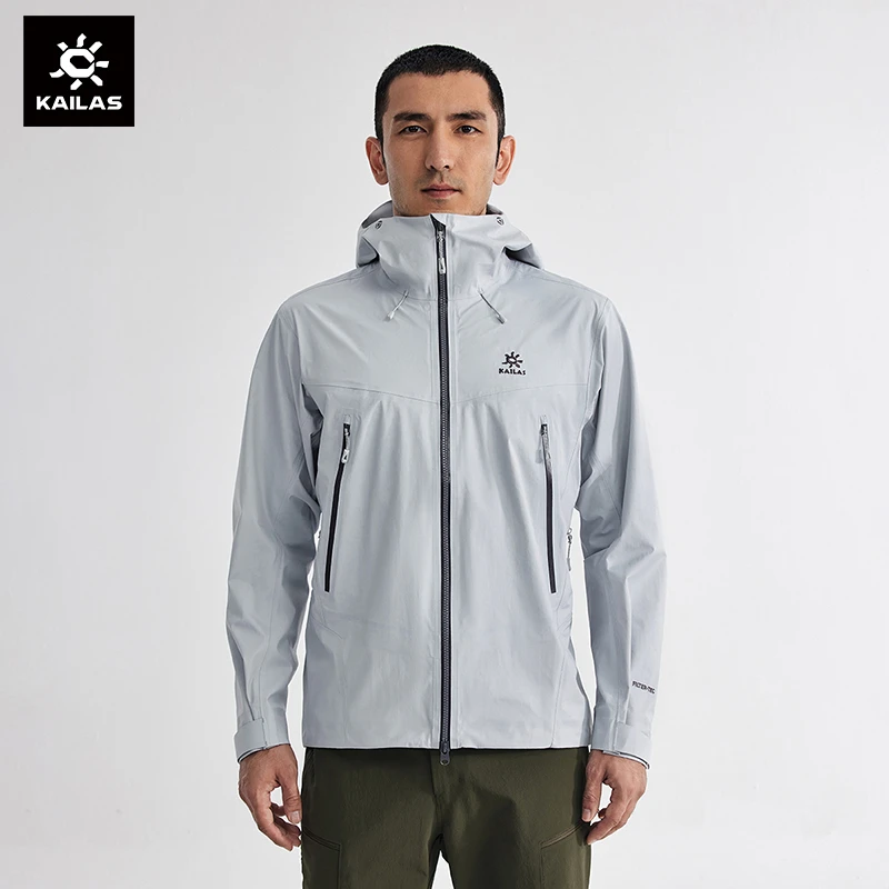 Kailas/凯乐石博格达LT冲锋衣防风防水户外徒步连帽登山服男女款