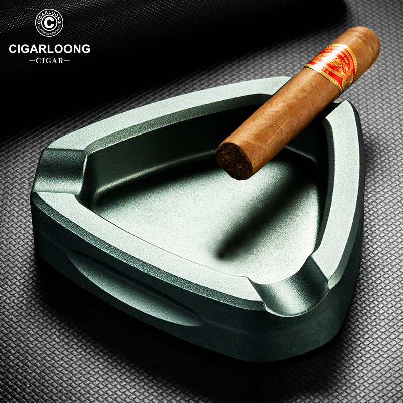 CIGARLOONG茄龙雪茄烟灰缸金属个性创意家用雪茄灭烟器CLG-23CN2