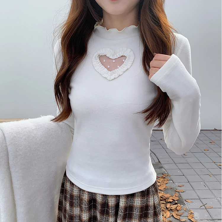 打底衫合集 织物猪原创 秋冬简约百搭打底衫女气质显瘦