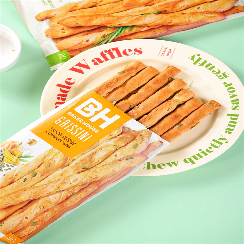俄罗斯原装进口BH系列面包棒口味随机发货/袋80g日期到2024年5月