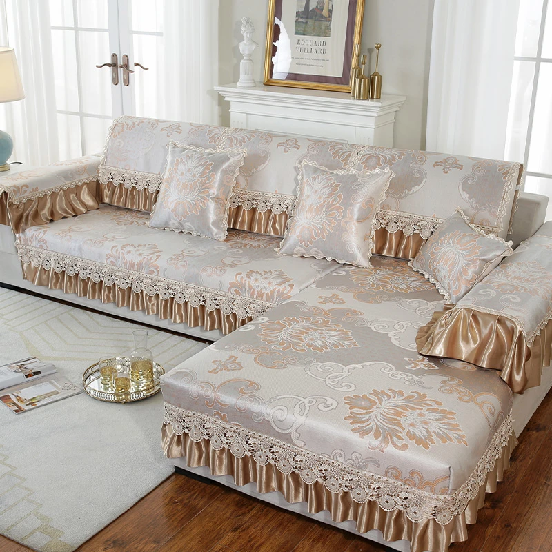 （仙羽）夏季冰丝凉席沙发垫防滑藤席凉垫简约皮沙发套巾沙发坐垫