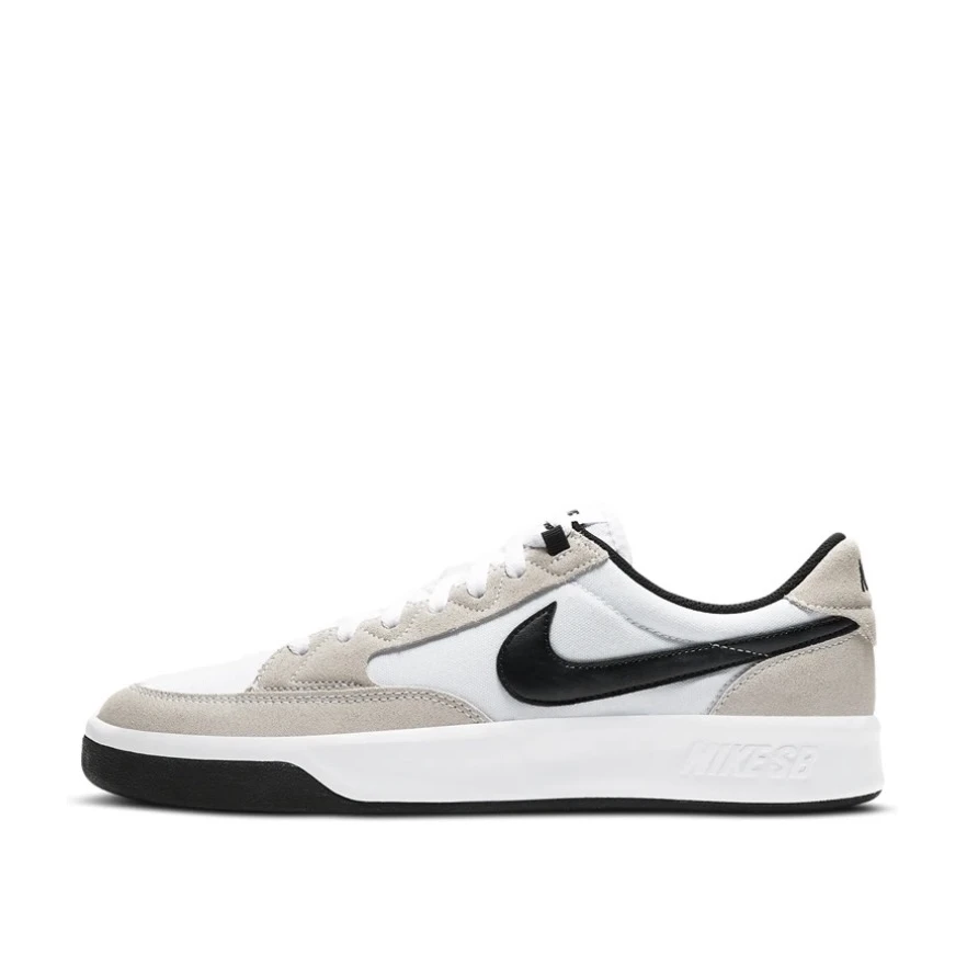 Nike/耐克 SB Adversary男款复古休闲低帮休闲板鞋白灰CW7456-100