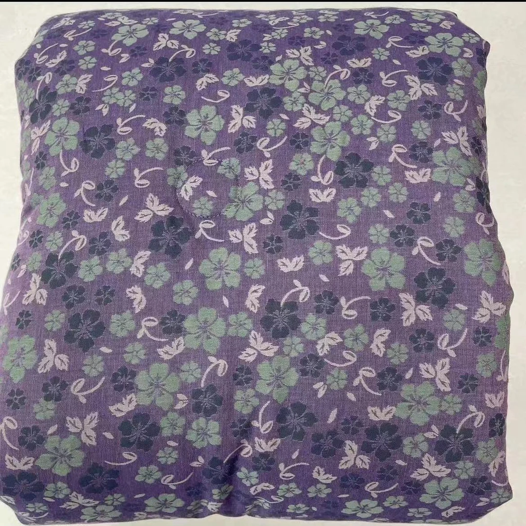 双层纱【紫色小花】被子2 2.3