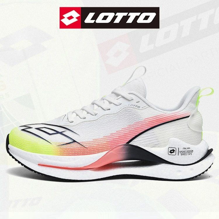 LOTTO/乐途男子运动鞋【风暴】轻弹科技低帮网纱慢跑缓震男子运动鞋