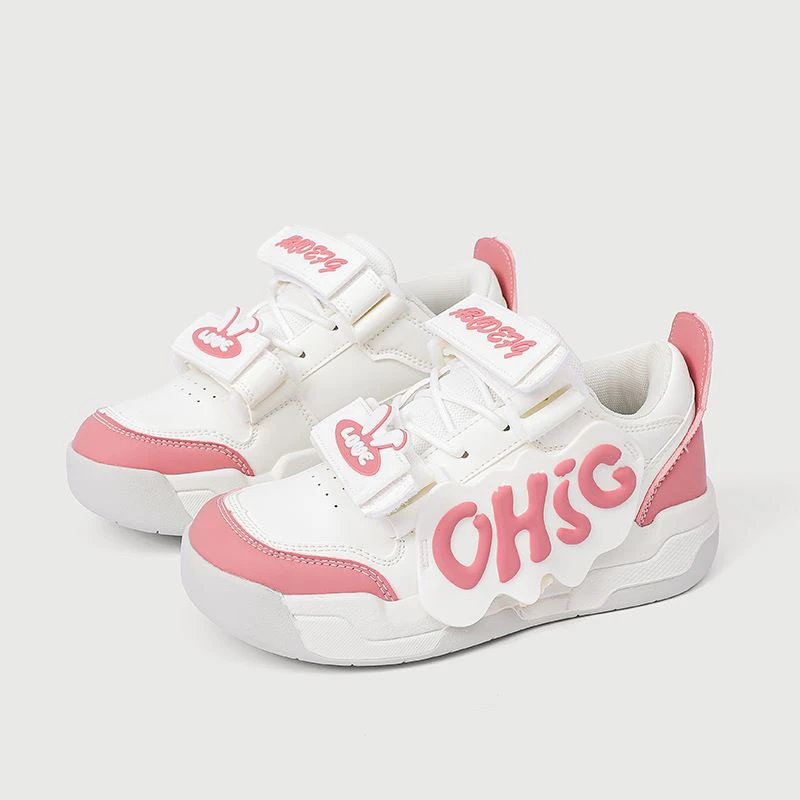 2024新款小众高街面包鞋国潮字母运动鞋情侣板鞋  258