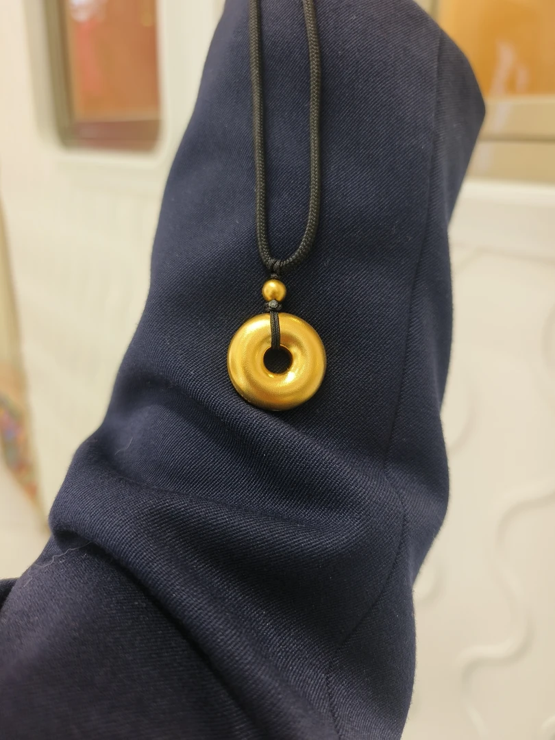 cts周大生平安扣足金999古法