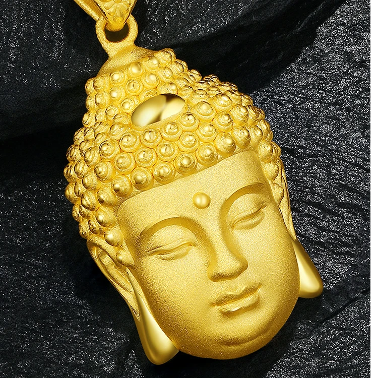 周大生足金999佛头