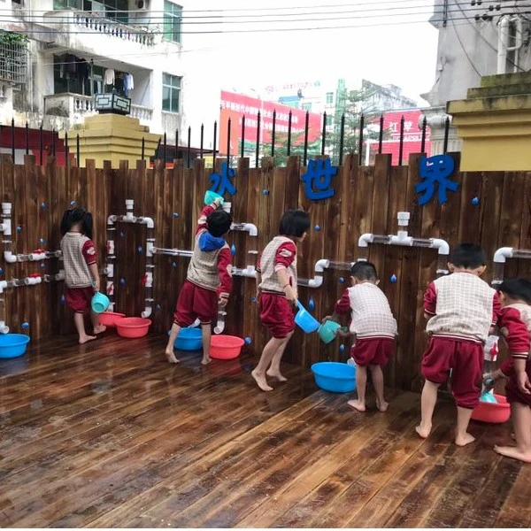 幼儿园玩水管道早教益智墙面区角管道儿童玩具水管拼接透明玩水管