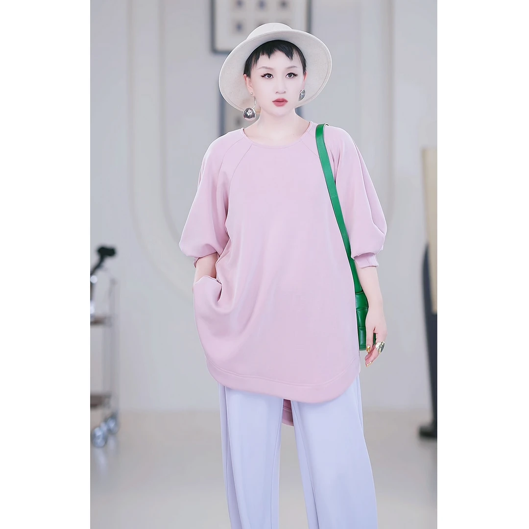 高品质设计师款翅膀巨重工显瘦套头卫衣 T 多色 纸片人系列