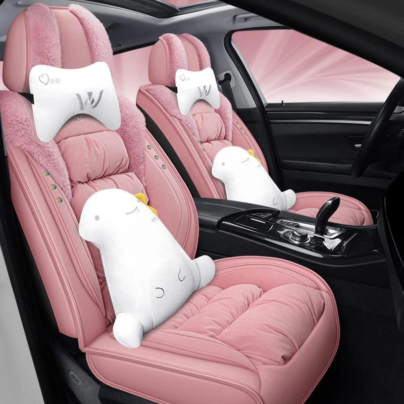 沃尔沃xc60座套s40冬季s80l专用v40汽车坐垫XC90全包座椅套毛绒