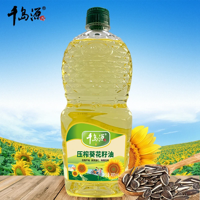 千岛源  压榨葵花籽油400ml
