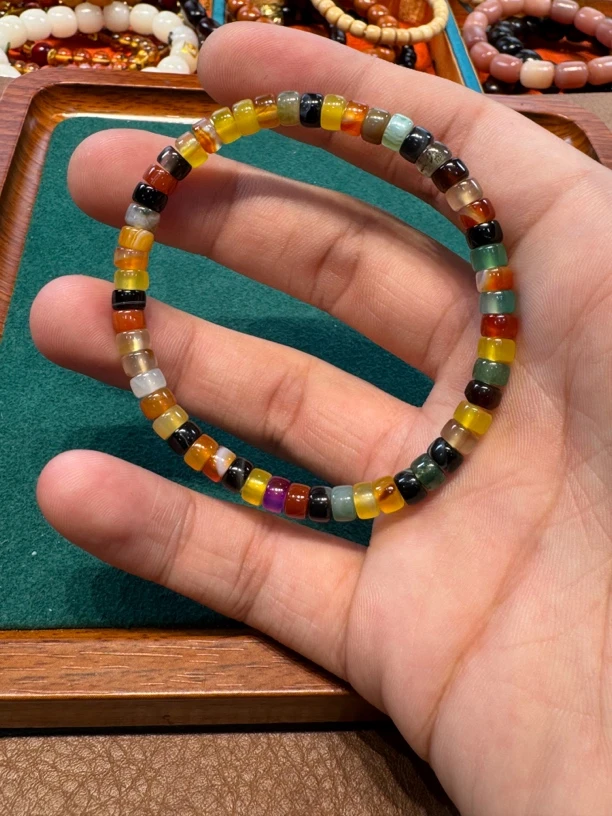 【木阳甄选】手串 彩虹圈 玛瑙 女神必备