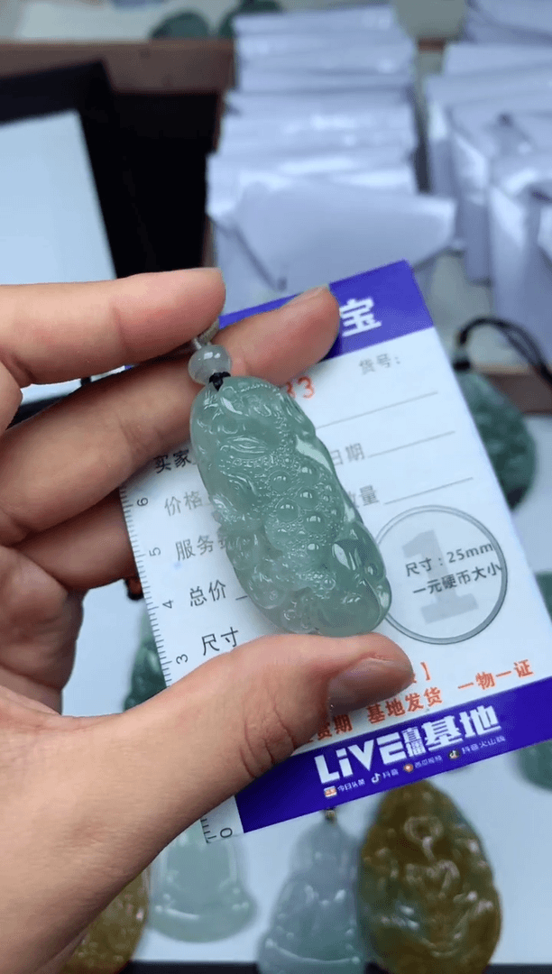 【闪购商品】翡翠颈饰未镶嵌5554544145452