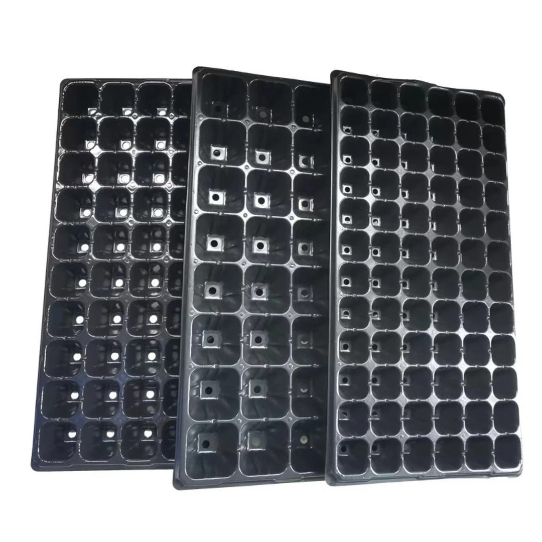育苗盆穴盘育苗盒蔬菜种子多肉育苗杯育苗盘器营养钵育优质加厚绿
