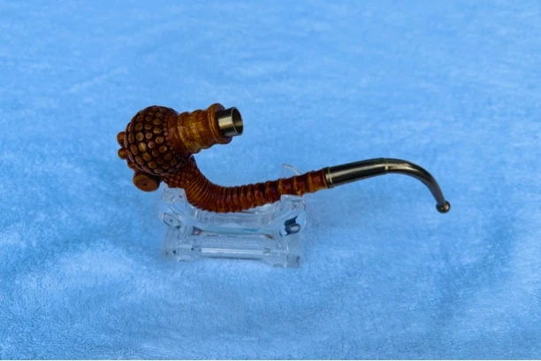 贵州青姐竹根文化艺术品斑竹拼接款