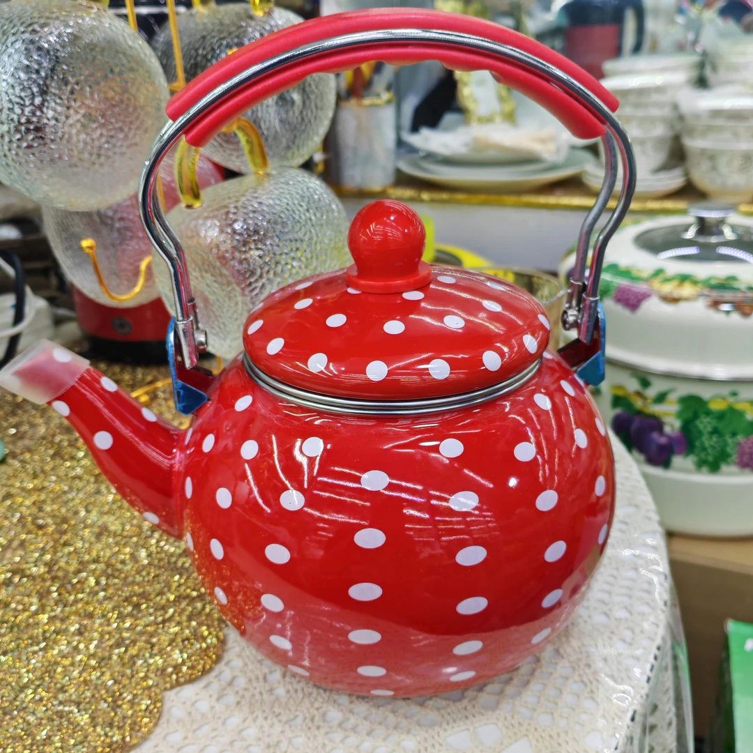 2.5升特厚搪瓷壶经典搪瓷茶壶搪瓷水壶纯搪瓷泡茶壶搪瓷咖啡壶