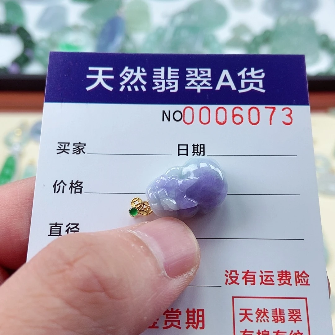 翡翠吊坠(赠链)未镶嵌?****]