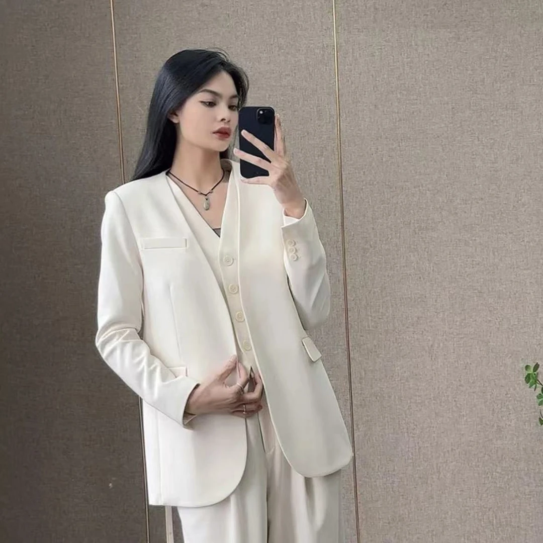 W5822 新款时尚休闲日常西服外套