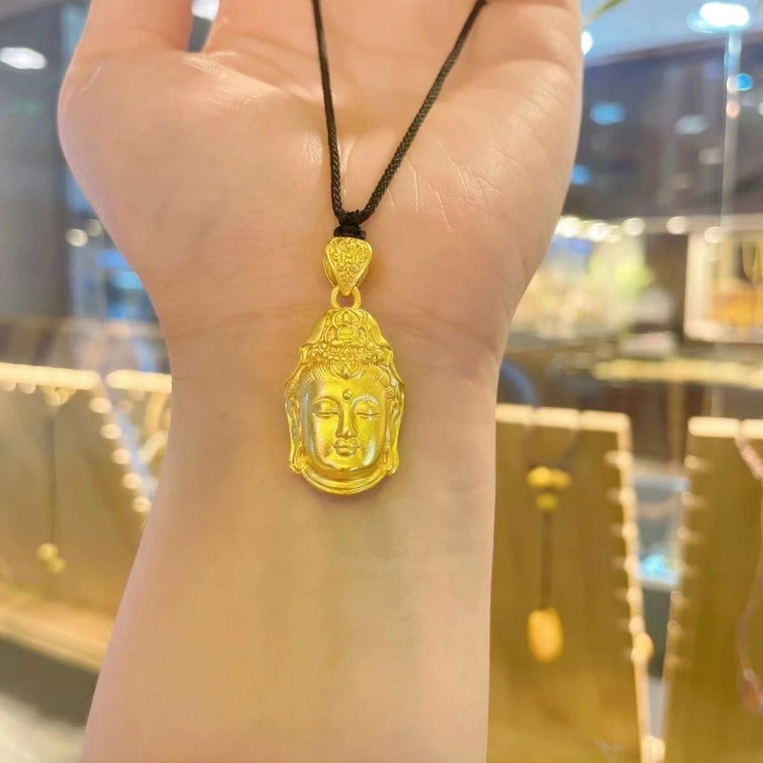 合金吊坠 观音头吊坠