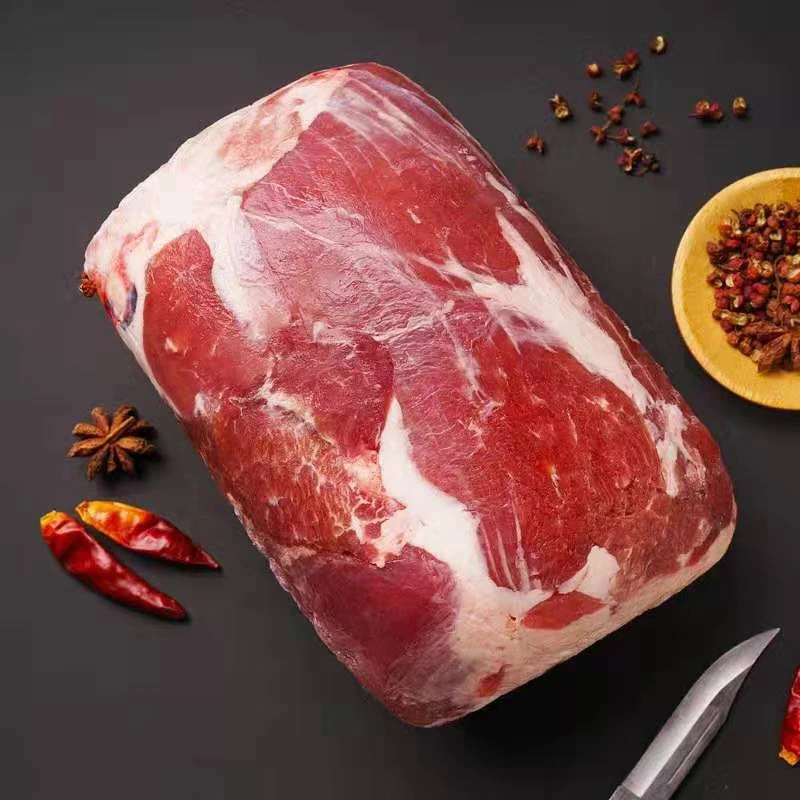 内蒙古 草原散养羔羊 羔羊后腿包 清真去骨羊腿肉 烧烤 2.5kg