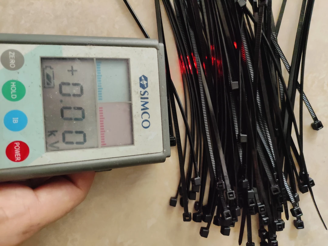 防静电扎带 线缆整理 固定 电子工厂静电防护区域线缆规范化专用