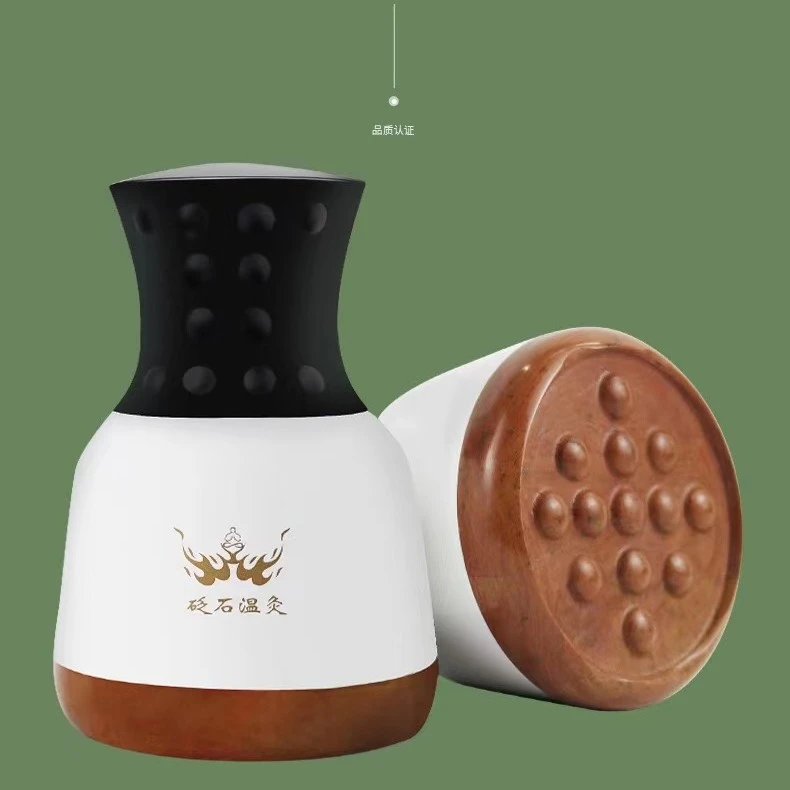 砭石温灸仪，温灸仪，背部按摩