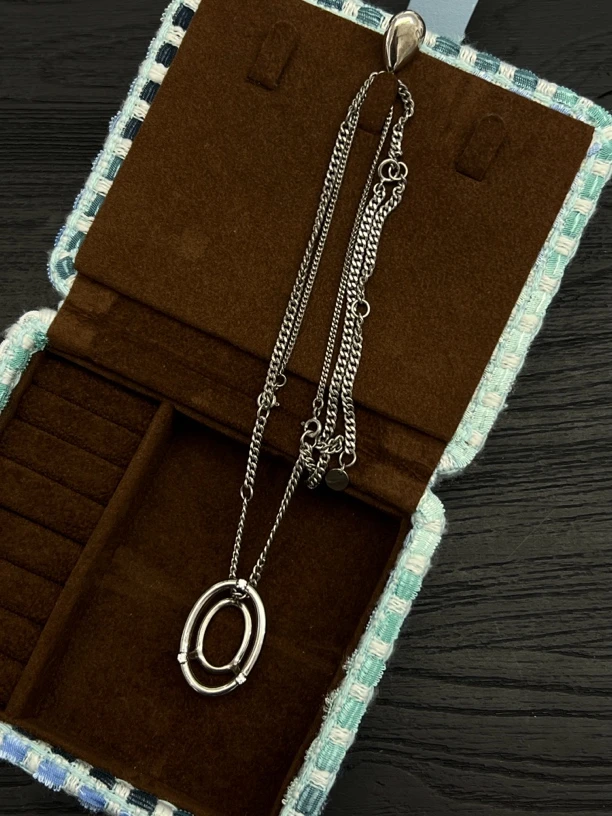 【四折现货】TOGGLER镶嵌掉落项链