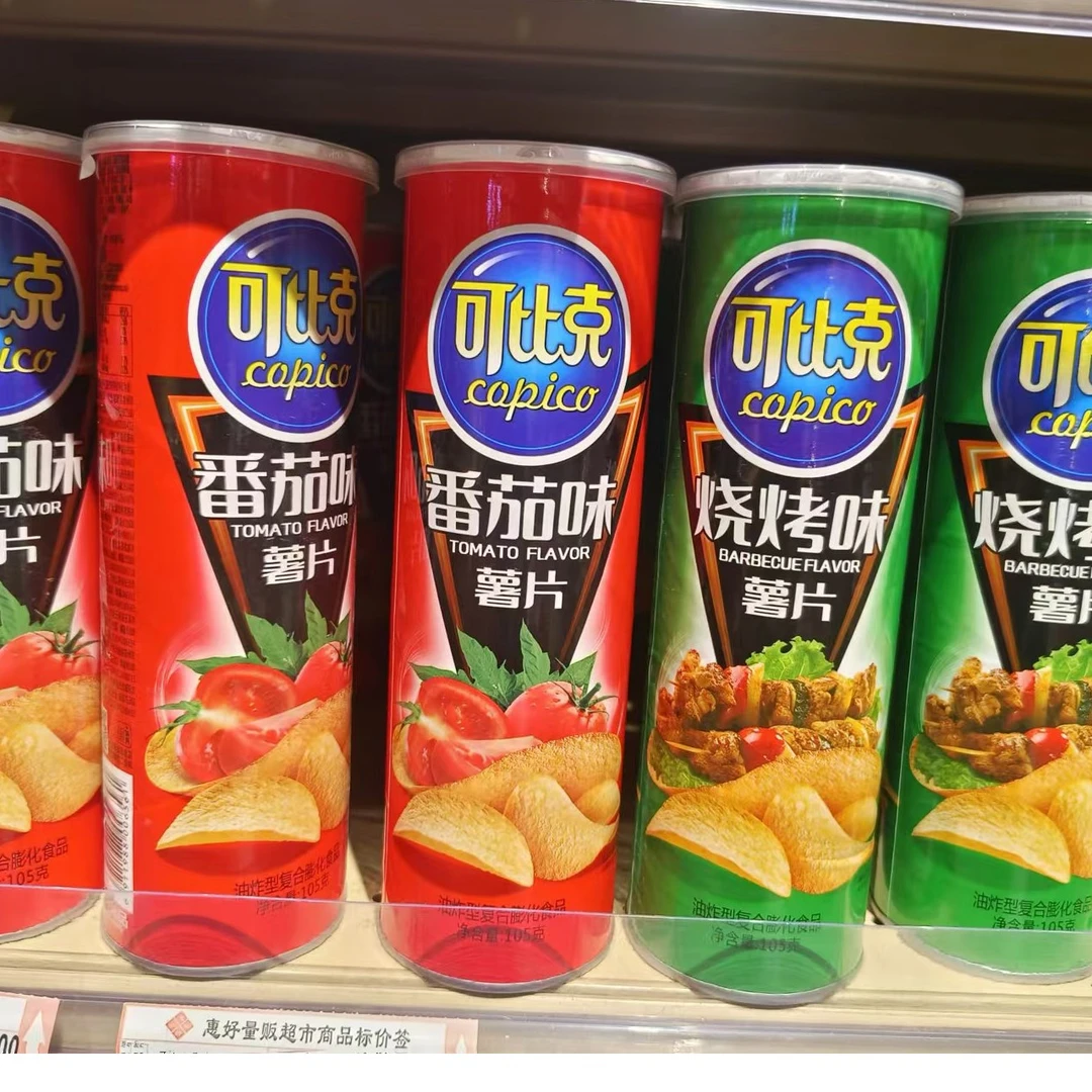 可比克 薯片 一罐