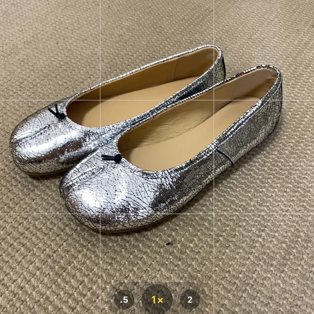 ECHO/羊皮分趾猪蹄单鞋