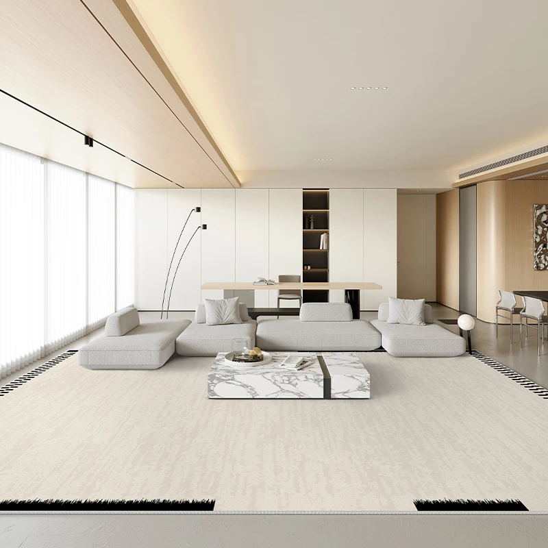 布辑小徐专属乌沐山茶涤纶涤棉加厚款免洗卧室地毯床边毯茶几垫