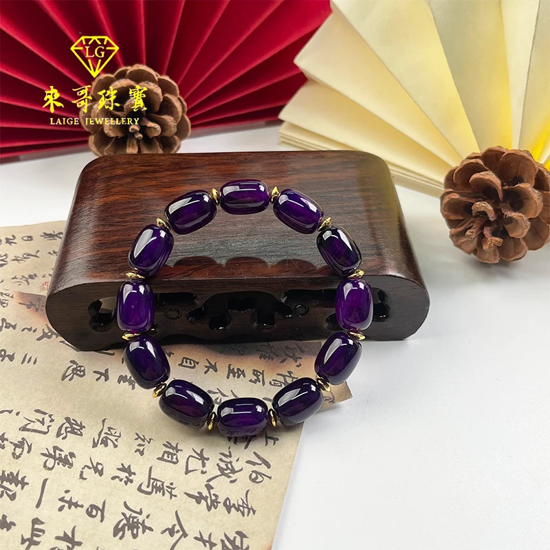 女神节福利【来哥严选】满色满紫杉醇小筒珠轻奢时尚手串