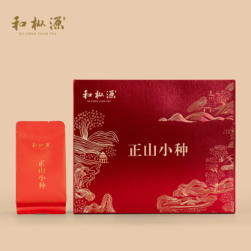 【正山小种】武夷红茶 桐木关正山小种 花果桂圆香  100g礼盒装