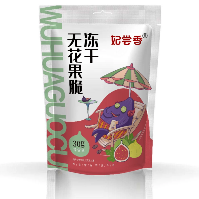 冻干无花果脆30g+哈密瓜脆30g+红枣脆60g+杏子脆30g