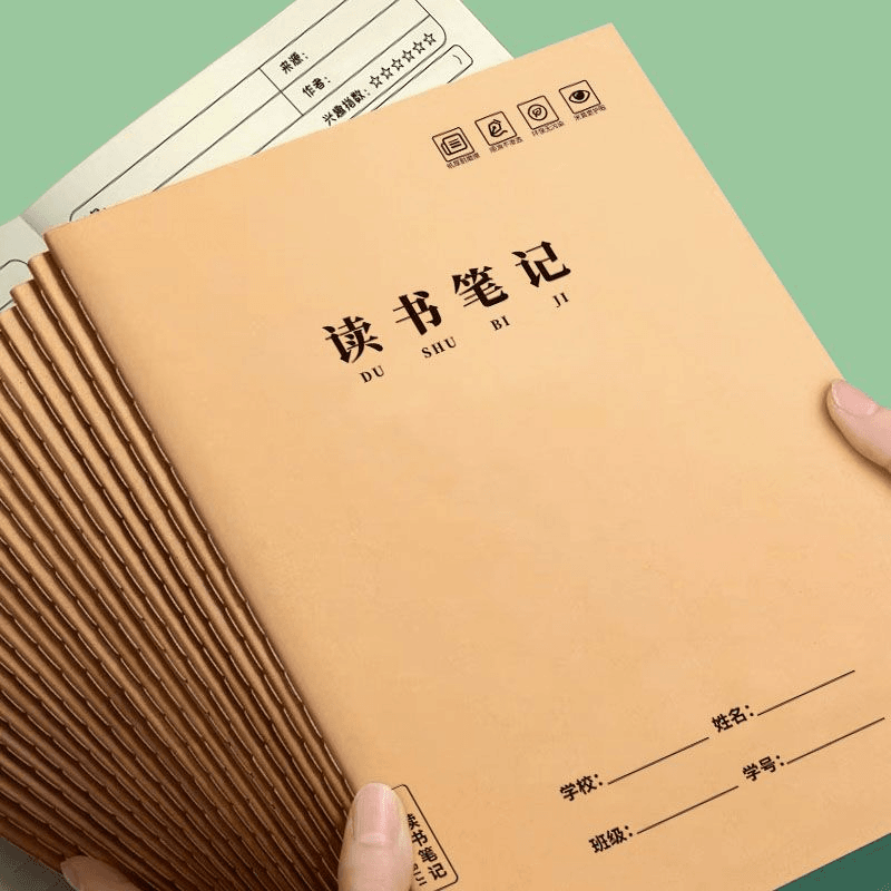 读书笔记本好词好句摘抄本专用小学生阅读记录本二年级语文积累本