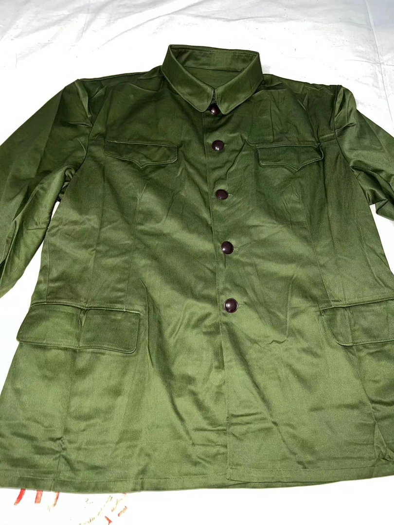 老式涤卡冬装罩衣单上衣