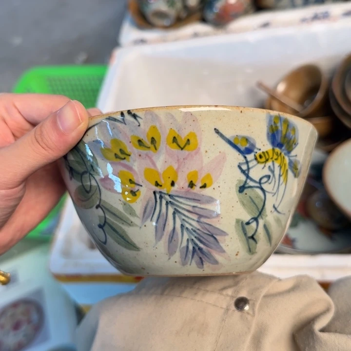 瓷片景德镇陶瓷手工手绘